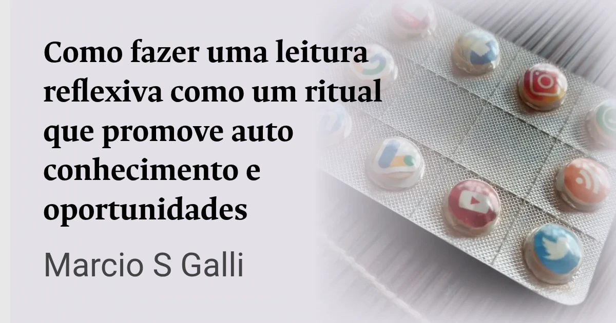 Como fazer uma leitura reflexiva como um ritual que promove auto conhecimento e oportunidades